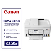 Canon Pixma G4780, G4770 MegaTank Wireless All-in-One with ADF Printer