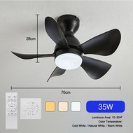 Ceiling Lamp With Fan 26 Inch Ceiling Light With Fan Remote Control Ceiling fan For Bedroom Dining R