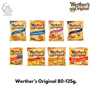 เวอร์เทอร์ ออริจินัล ไม่มีน้ำตาล Werther's Original Soft Chocolate Eclairs Cream Candies Chewy Toffees ขนาด 80-135 กรัม BBE:05/2024-10/2024