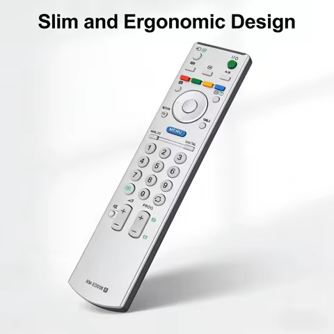 RM-ED008 Universal Replacement Remote Control for Sony LCD TV Series, Compatible with KDL-32S2510 KD