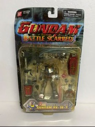 機動戰士高達 Gundam Battle Scarred 戰損版 RX-78-2 Mia Action Figure 美版 Bandai 全新 盒舊