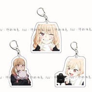 Anime keychain Kitagawa Marin My Dress Up Darling mica Acrylic accessories handbag gift Sono Bisque 