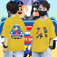Labrador เสื้อยืดเด็ก 2025 sheriff labrador Childrens T-shirt พิมพ์ลาย เสื้อยืดเด็ก 8 สี kids t-shir