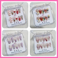 [🇸🇬Ready Stock] Handmade Press On Nails Fake Nails Artificial Nails Gel Nails