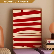 Wall paintings,Typography Poster, Red Wall Art, Amour Poster, Bedroom Decor, Gift For Girlfriend, Do