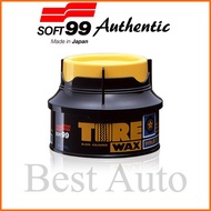 Soft99 Tire Black Wax 170gm tyre wax premium matte black shine
