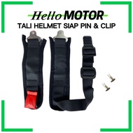 TALI HELMET TOPI MS88 MHR SIAP PIN DAN CLIP BIKKO BOGO VISOR