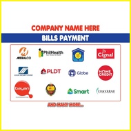 ◪ ♈ ✢ BILLS PAYMENT TARPAULIN AVAILABLE COD