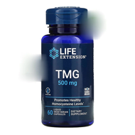 Life Extension TMG 500 mg / 60 Liquid Vegetarian Capsules [ Trimethylglycine (as betaine anhydrous) 