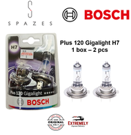 BOSCH Gigalight H7 Bulb Plus 120 Gigalight Plus 120 Bulb H7 Headlight Bulb - 1 set (2PCS)