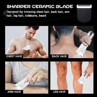 Professional Groin Body Hair Trimmer Electric Shaver