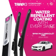 Trapo Hydrophobic Car Wiper Blade for BMW M4 Cabriolet F83 (14-20) //M4 Coupe (14-20) //M4 Coupe G82