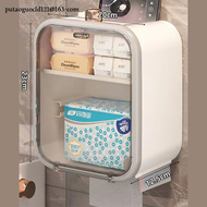 BDO double roll tissue box waterproof and luxurious, no need to drill through walls