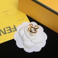 Fendi 雙F開口戒指