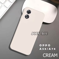 HP Oppo A58 Case / A78 - Softcase Camera Protect Oppo A58/A78 - Case Oppo A58hp /A78 - Casing Handph