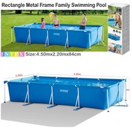 INTEX /BESTWAY Kolam Renang Kolam Ikan / Renang Akuarium Bingkai Keluli Large Size Swimming Pool Adu