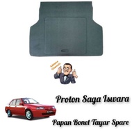 Proton Saga Iswara Sedan Aeroback Papan Bawah Bonet Pelapik Tayar Spare Belakang Kereta Kebal Bonnet Board Spare Tyre