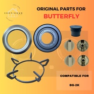 **ORIGINAL PARTS** BUTTERFLY GLASS GAS STOVE DAPUR KACA BURNER CAP OUTER RING INNER RING TUKU DAPUR 