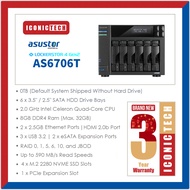 WhatsApp0193710000 ASUSTOR LOCKERSTOR 6 Gen 2 (AS6706T) 6-Bay Nas Enclosure Kits