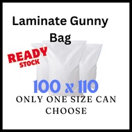 Guni karung plastik besar/ Polypropylene Woven Sacks/gunny bag, PP Woven Sacks White 100 x 110cm / 麻