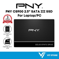 PNY CS900 2.5'' SATA III SSD Laptop Notebook Desktop PC Komputer 3Y (120GB / 240GB / 250GB / 480GB /