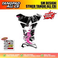 Stiker Tangki Tankpad Motor Universal - Stiker Tangki CB MEGAPRO CB VERZA CB150R CBR JAPSTYLE TIGER