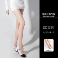 女士隱形絲襪 0D薄款防曬美膚襪 夏季透氣耐磨連褲襪- 自然膚/0D【1雙裝】 均碼