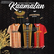 【Free Customization】 CLOTHES PRINT SHIRT PRINT ETHNIK BORNEO HAVE CLOTHES WABER BANTANG FRONT BUATAN