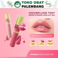 WARDAH MOIST DEW TINT 3GR LIP TINT OATMILK PENTAVITIN LIP MOIST GLOSSY COVERAGE HIGH LONGLASTING 24H