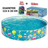 Bestway Pool 55028 Without Pump / Children's Pool / BESTWAY Pool 122CM