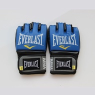 NEW Authentic EVERLAST Half Finger Gloves Men And Women Adult Fighting Children Fighting Free Sanda