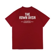 8.8 Rown Division Stockroom T-shirt - Rowndvsn Kaos Felixia Maroon