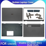 Laptop For Orignal New DELL Vostro 15 3510 3511 3520 3525 LCD Back Screen Cover Front Bezel Hinges T