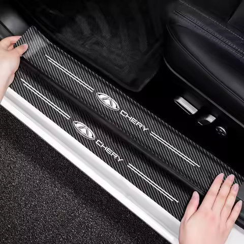 5Pcs Car Threshold Door Sill Protector Anti Scratch For Chery Omoda Tiggo 8 Pro Fulwin Arrizo QQ 5x 