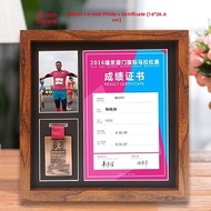 Creative Medal Display Frame Award Badge Mounting Shelf