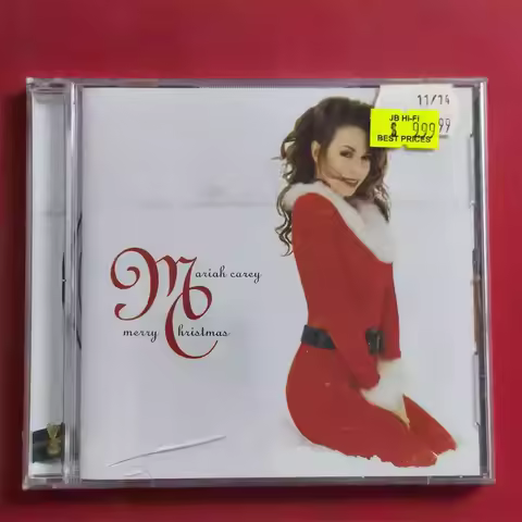 CD Classic Christmas Pop Album Mariah Carey Music CD Merry Christmas Music Record Cosplay Walkman Ca
