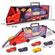 Pixar Cars McQueen Toys Model Car Truck Lightning McQueen 7 in 1