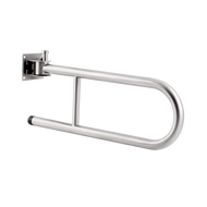 WS ราวกันลื่น แบบสวิงซ้าย-ขวา ความยาว 20x60 ซม. ขนาดเส้นผ่านศูนย์กลาง (OD) 32 มม. ผิวแฮร์ไลน์ HR-611