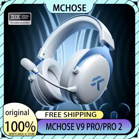 MCHOSE V9 Pro/pro 2 Gaming Headphones 2.4G Wireless Long-range Battery Life E-sports Headset With No