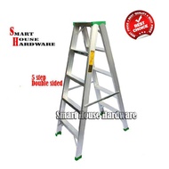 STRONG MAN 5 STEPS DOUBLE SIDES LADDER