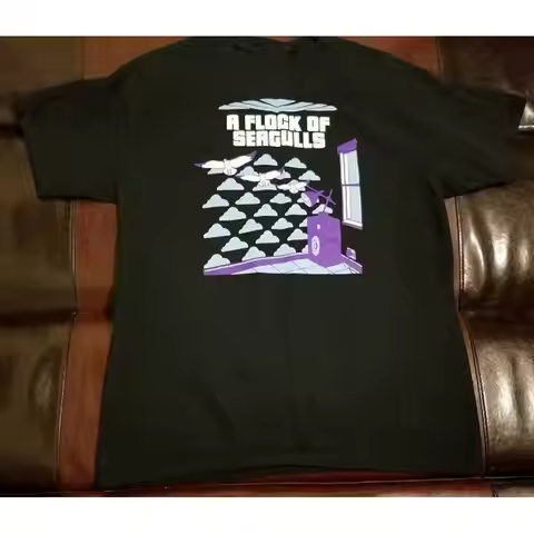 A Flock of Seagulls Band For Fan S to 5XL Cotton T shirt BM825
