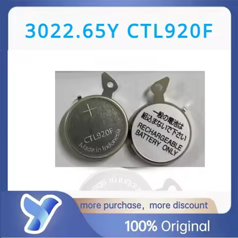 1piece CTL920F 3022.65Y CTL920 with tags 302265Y 3022 65Y 3022-65Y for Seiko Solar Kinetic Watch Rec