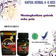 Original Kapsul Herbal Stamina Pria 4-G Joss