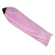 Surfboard Sock Cover 6Ft Pink and White Stripe Surfboard Protector Bag Organizer  Easy to Use