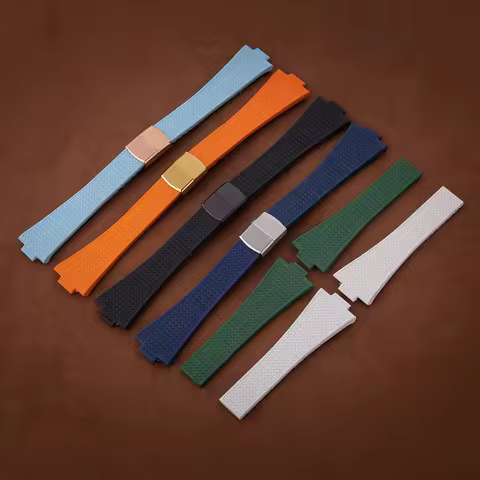 CTS Rubber Strap For TISSOT PRX Powermatic 35mm 40mm Watches 11mm 12mm Quick Release Spring Buckle N