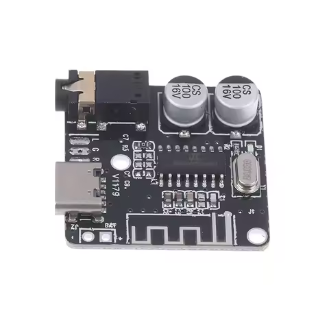 Type-C Bluetooth Audio Receiver Board Bluetooth 5.1 MP3 Lossless Car Audio Decoder Board Wireless St