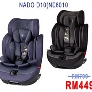 (MyCRS RM449 only) Koopers Nado O10 Transformer Booster Car Seat 9kg~36kg | 6years Warranty | Car se