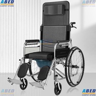 Wheelchair Manual Wheelchair with Console Lightweight Folding Elderly Wheelchair