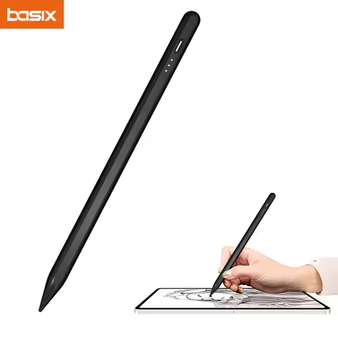 Basix For Apple Pencil Palm Rejection Power Display iPad Pencil Pen For iPad 2023 2022 2021 2019 Pro