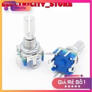 [2 Pieces]- Stepless rotary encoder switch EC11-15MM Chip World
